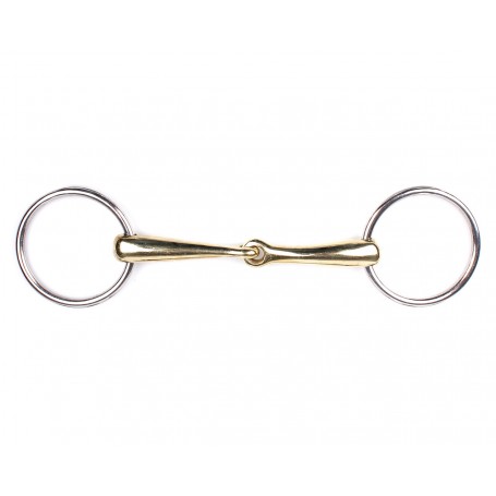 Filetto snaffle bit ottonato