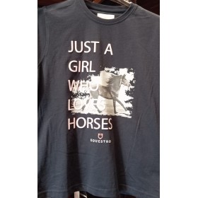T-shirt bimb Equestro